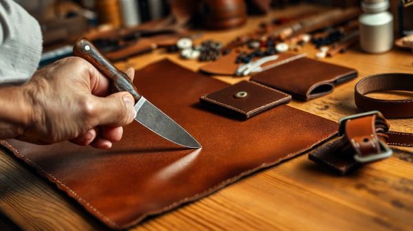 Top outils indispensables pour réussir votre maroquinerie